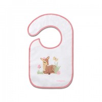 Terry bib PINK DEER 832/02