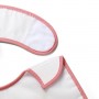 Terry bib PINK DEER 832/02-Feeding your baby-bebis.lv