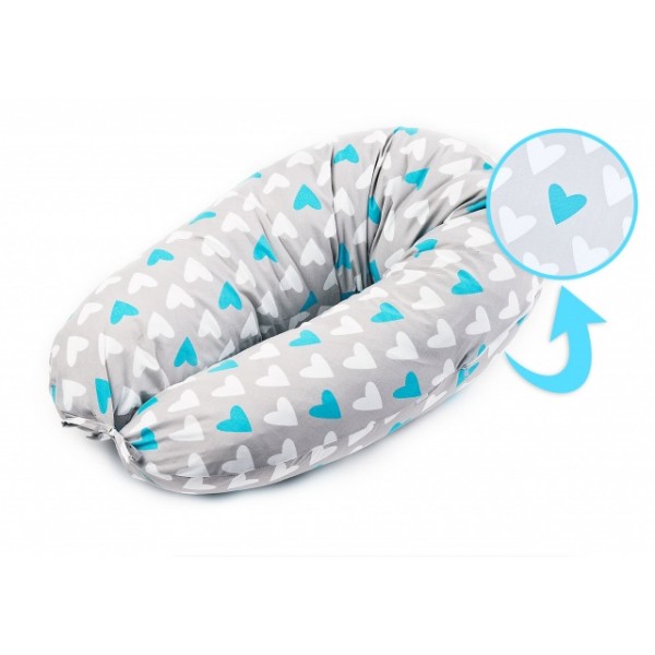 Spilvens-pakavs TURKUS (2271)-MĀMIŅAI-bebis.lv