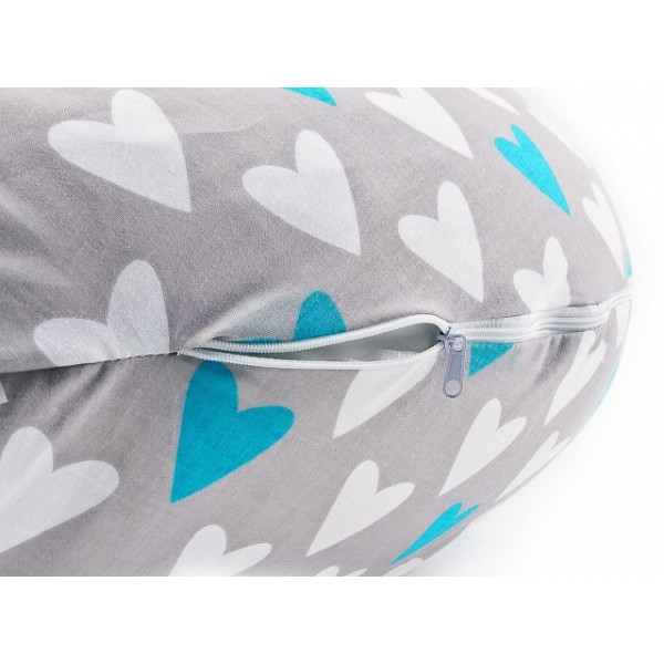 Spilvens-pakavs TURKUS (2271)-MĀMIŅAI-bebis.lv