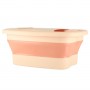 Foldable Silicone Foot Soak Bucket with Massage Bumps KX3068-Vannošana un peldēšana-bebis.lv