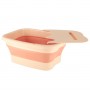 Foldable Silicone Foot Soak Bucket with Massage Bumps KX3068-Vannošana un peldēšana-bebis.lv