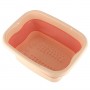Foldable Silicone Foot Soak Bucket with Massage Bumps KX3068-Vannošana un peldēšana-bebis.lv