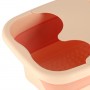 Foldable Silicone Foot Soak Bucket with Massage Bumps KX3068-Vannošana un peldēšana-bebis.lv