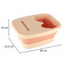 Foldable Silicone Foot Soak Bucket with Massage Bumps KX3068-Vannošana un peldēšana-bebis.lv