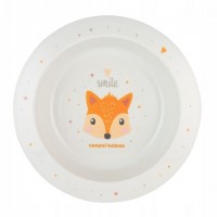 Plastmasas bļoda CUTE ANIMALS 4/412 orange FOX