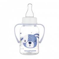 Бутылка с ручками  CUTE ANIMALS 120 ml 11/823 blue