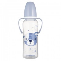 Pudele PC 250 ml ar rokturiem 11/845 blue