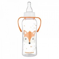 Pudele PC 250 ml ar rokturiem 11/845 orange