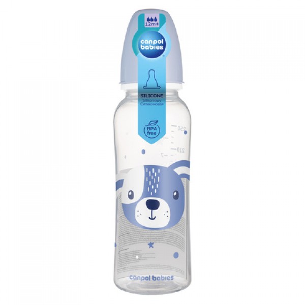 Pudele CUTE ANIMALS 250 ml 11/841 blue-pudeles un piederumi-bebis.lv