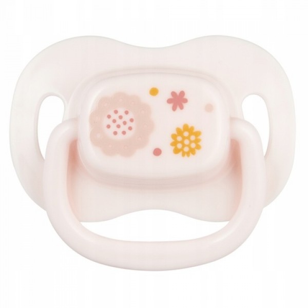 Пустышка NEWBORN BABY симметричная 0-6m 22/580 pink-Средства по уходу-bebis.lv