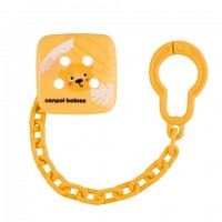 Soother Holder BabiesBoo orange