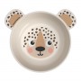 Bērnu bļoda  ar austiņām un piesūcekni (400 ml) BabiesBoo 32/400 cream-Bērna barošana-bebis.lv