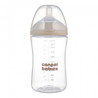 Pudele ar divzonu knupi Natural Shape 260 ml, 35/401