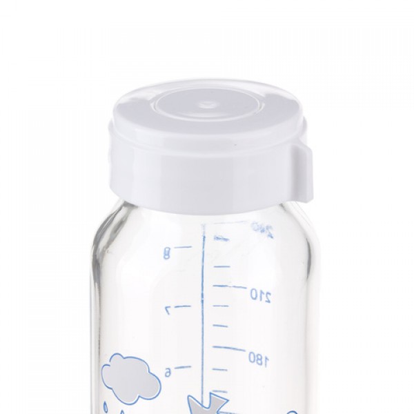 Pudele stikla DECOR 240 ml 42/201-Bērna barošana-bebis.lv