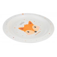 Šķīvis plastmasas CUTIE ANIMALS 4/411 orange