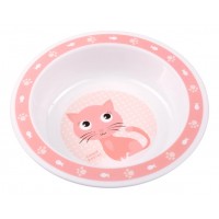 Миска пластиковая CUTE ANIMALS 4/412 pink