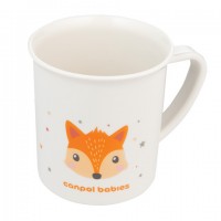 Пластмассовая кружка CUTE ANIMALS 04/413 orange FOX