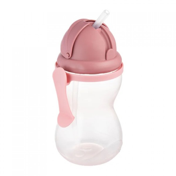 Pudele ar salmiņu Canpol babies 56/113 pink2 Pudele ar salmiņu Canpol babies 56/113 pink2-Bērna barošana-bebis.lv