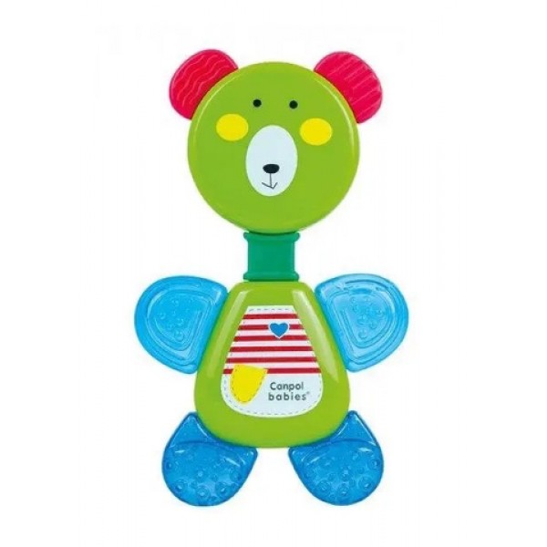 Погремушка-прорезыватель МЕДВЕЖОНОК 56/139 green-ДЛЯ МАЛЫШЕЙ (~0-5 лет)-bebis.lv