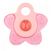 Прорезыватель с погремушкой STAR 56/161 pink