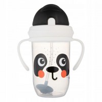 Krūze ar salmiņu un svērteni PANDA 56/617