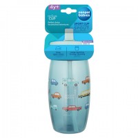 Бидон со складным поильником CARS 400 ml 56/618 blue