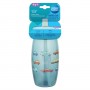 Бидон со складным поильником CARS 400 ml 56/618 blue Бидон со складным поильником CARS 400 ml 56/618 blue-Кормление ребёнка-bebis.lv