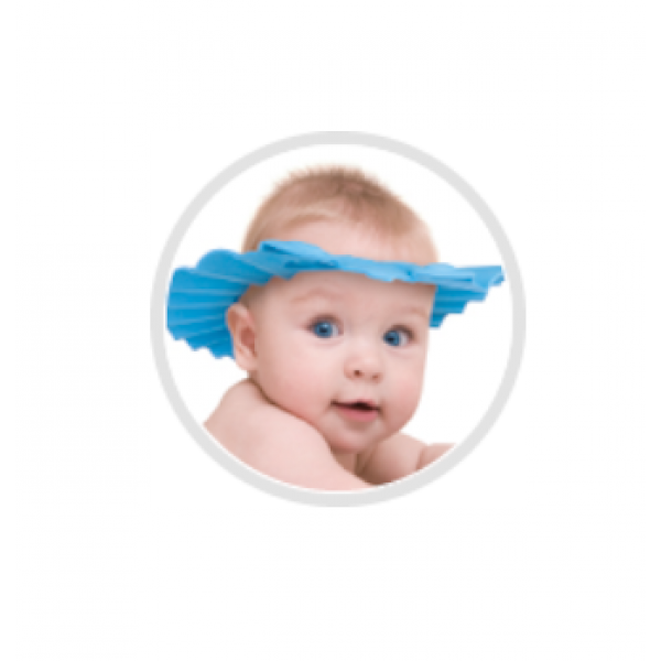 Защитный козырёк для для мытья головы 74/006 pink-Купание и плавание-bebis.lv