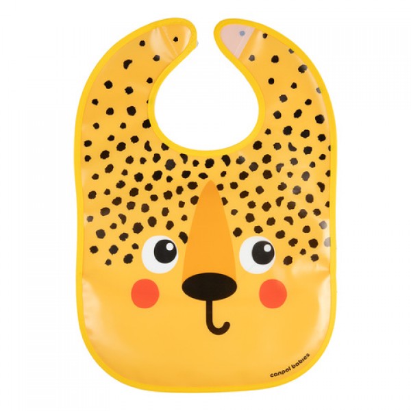 Priekšautiņš BabiesBoo CHEETAH (PVH) 9/232-Bērna barošana-bebis.lv