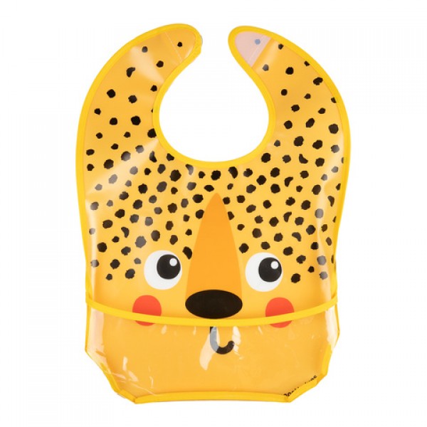 Priekšautiņš BabiesBoo CHEETAH (PVH) 9/232-Bērna barošana-bebis.lv