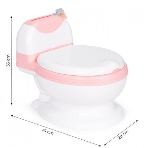 Podiņš TRON pink 02924-Bērna tualete-bebis.lv