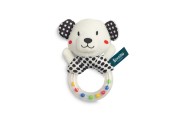 Plīša grabulis BLACK&WHITE BEAR 0301