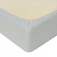 Простыня трикотажная влагостойкая GREY 140х70 см (3697)