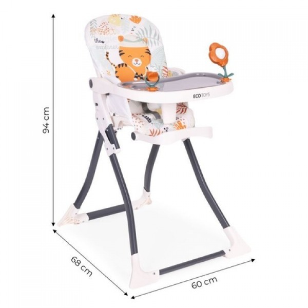 Bērnu krēsliņš ECOTOYS 07936-Bērnu mēbeles-bebis.lv