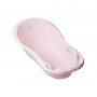 102 cm bathtub with drain RABBITS light pink KR-005-104-Vannošana un peldēšana-bebis.lv