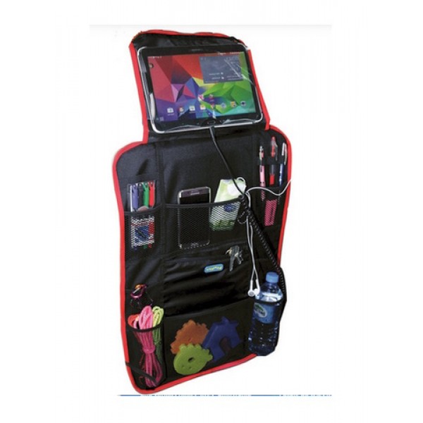 Зашитный чехол-органайзер с карманом для планшета 10484-Детские автосиденья-bebis.lv