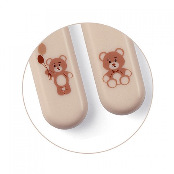 Karote un dakšiņa tērauda  Babyono 1065/02-Bērna barošana-bebis.lv