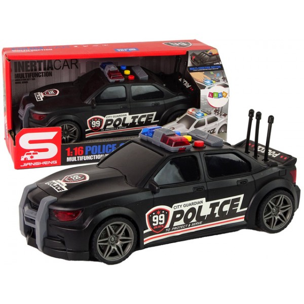 Policijas automašīna ar gaismu un skaņu 23 cm 13006-Rotaļlietas-bebis.lv