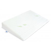 Cot Wedge Pillow KLIN 38x60 cm LUXE ALOE VERA (2051)