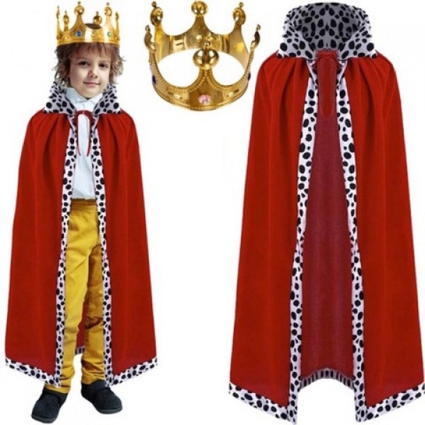 Карнавальный костюм KING (Король) 2 эл. 20560/2-Детская одежда-bebis.lv