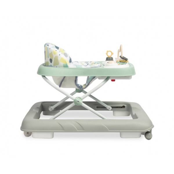 Baby walker NEL GREY (2076)-Bērnu transportlīdzekļi-bebis.lv