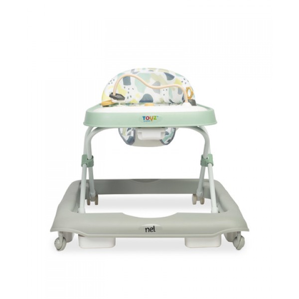 Baby walker NEL GREY (2076)-Bērnu transportlīdzekļi-bebis.lv