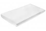 Palags frotē mitrumnecaurlaidīgs 120x60 cm WHITE (2151)