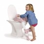 Toilet seat with step KIDDYLOO powder pink TH-2172531-Child's toilet-bebis.lv