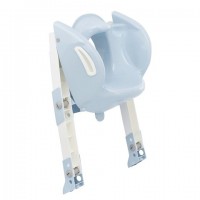 Toilet seat with step KIDDYLOO baby blue TH-2172543