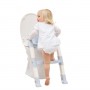 WC sēdeklis ar pakāpienu KIDDYLOO baby blue TH-2172543-Bērna tualete-bebis.lv
