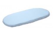 Palags jersī ratiņu matracim 75x35 cm BLUE (2192)