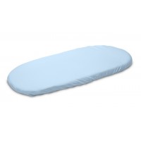 Palags jersī ratiņu matracim 75x35 cm BLUE (2192)