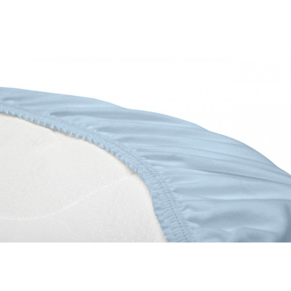 Palags jersī ratiņu matracim 75x35 cm BLUE (2192)-Ratiņi un piederumi-bebis.lv